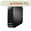 ADATA 3.5" HDD USB 3.2 4TB HM800, Fekete, TV-hez