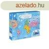 Janod 02677 Oktat Puzzle s 3D kiegsztk 350 darabos A vi