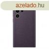 Leather Cover tok Samsung S24 Ultra szmra, dark violet - G