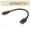 Akyga AK-AD-30 USB 3.0-AF / microUSB 3.0-B 15cm Adapter Blac