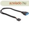 Delock USB-A Pinheader 9pin -> USB-A 3.0 pinheader F/M ad