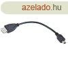 Gembird USB-A 2.0 -> USB-B 2.0 mini F/M adatkbel 0.15m f