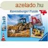 Ravensburger: Puzzle 3x49 db - ris munkagpek