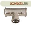 28mm*22mm*28mm szktett T-idom, INOX (rozsdamentes), SS 304