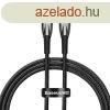 Baseus Glimmer USB-C - Lightning tltkbel, 20W, 1m (fekete