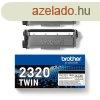 Brother TN2320TWIN Black toner