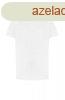 JT100J krnyakas rvid ujj gyerek pl Just Ts, White-XL