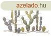 Fali dekorci kaktuszokkal, zld - CACTUSSOS - Butopa