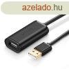 UGREEN US121 USB 2.0 hosszabbt kbel, aktv, 10 m (fekete)