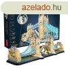 3d LED vilgts puzzle: Tower Bridge CubicFun 3D makett