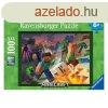 Ravensburger Puzzle 100 db - Monster Minecraft