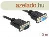 DeLock Serial Cable RS-232 D-Sub9 male to female with narrow