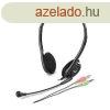 Genius HS-200C stereo headset fekete