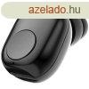 Bluetooth headset s flhallgat Mini (55 mAh akkuval) feket