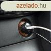 Szivargyjts adapter 4 az 1-ben + USB - fekete