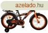 Volare Sportivo narancssrga gyerek bicikli, 16 colos, kt f