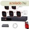 Provision Full HD 5 kamers IP kamera rendszer 2MP
