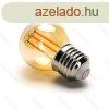 Aigostar LED Filament izz G45 E27 6W 2200K Borostyn brva