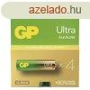 GP Ultra G-TECH alkli AA ceruza elem LR6,15AU,BL/4 B02214