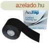 ACUTOP Classic Kineziolgiai Tapasz 5 cm x 5 m Fekete