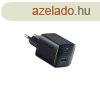 ANKER Hlzati Tlt, 323, 33W, USB-C, USB-A, EU, fekete -  