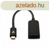 USB C?HDMI Adapter V7 V7UCHDMISL-1E Fekete