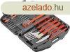 Grill kszlet, grillezshez s stshez, 19 darab, tokban