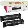 Canon CRG718 toner twinpack black ORIGINAL 