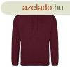 Just Hoods Uniszex laza szabs kapucnis pulver AWJH001, Bu