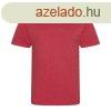 JP001 tri-blend gallros frfi pl Just Polos, Heather Red-