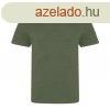 JT100 rvid ujj unisex krnyakas pl Just Ts, Earthy Green