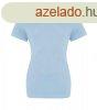 JT100F rvid ujj Ni kereknyak pl Just Ts, Sky Blue-L