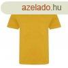 JT100 rvid ujj unisex krnyakas pl Just Ts, Mustard-XL