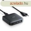 Ugreen CD226 adapter, USB, QC3.0, 3xUSB-C, 100 W, PD (fekete