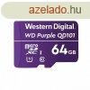 Western Digital 64GB microSDXC Class10 UHS-I (U1) Purple QD1