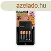 Duracell CEF14 akkutlt+2db1300mAh AA +2db 750mAh AAA akku