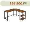 Sarok rasztal / szmtgpasztal + polc - Vasagle Loft - 1