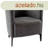 Design fotel, sz&#xFC;rke/fekete, KAPY