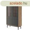 Vitrines szekr&#xE9;ny, t&#xF6;lgy jaskson hickory/g