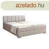 Boxspring &#xE1;gy 160x200, vil&#xE1;gossz&#xFC;