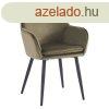 Design fotel, z&#xF6;ld/fekete, ILKOM