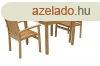 Teak kerti elrendezs HARMONY QUATRO 1+2