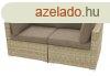 Rattan 2 darabos pad SEVILLE (bzs)