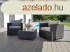 Rattan vltoz kszlet SEVILLA 2 f szmra (antracit)