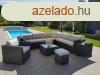 Rattan vltoz kszlet SEVILLA 8 f szmra (antracit)