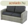 Rattan pad 2 f rszre SANTORINI (szrke)