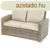 Rattan pad 2 f rszre SANTORINI (barna)