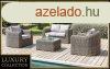 Rattan modulris kszlet BORNEO LUXURY 4 f rszre (barna)