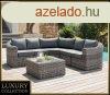 Rattan modulris sarokkszlet BORNEO LUXURY (szrke)