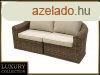 Rattan pad 2 f rszre BORNEO LUXURY (barna)